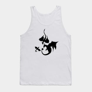 Dragons Sgaeyl Tairn Andarna Fourth Wing Iron Flame Book Tank Top